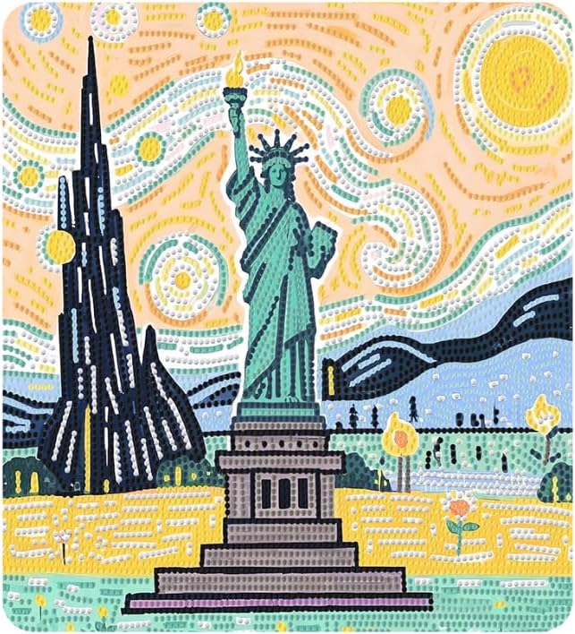 Statue of Liberty 5D Diamond Painting Kit