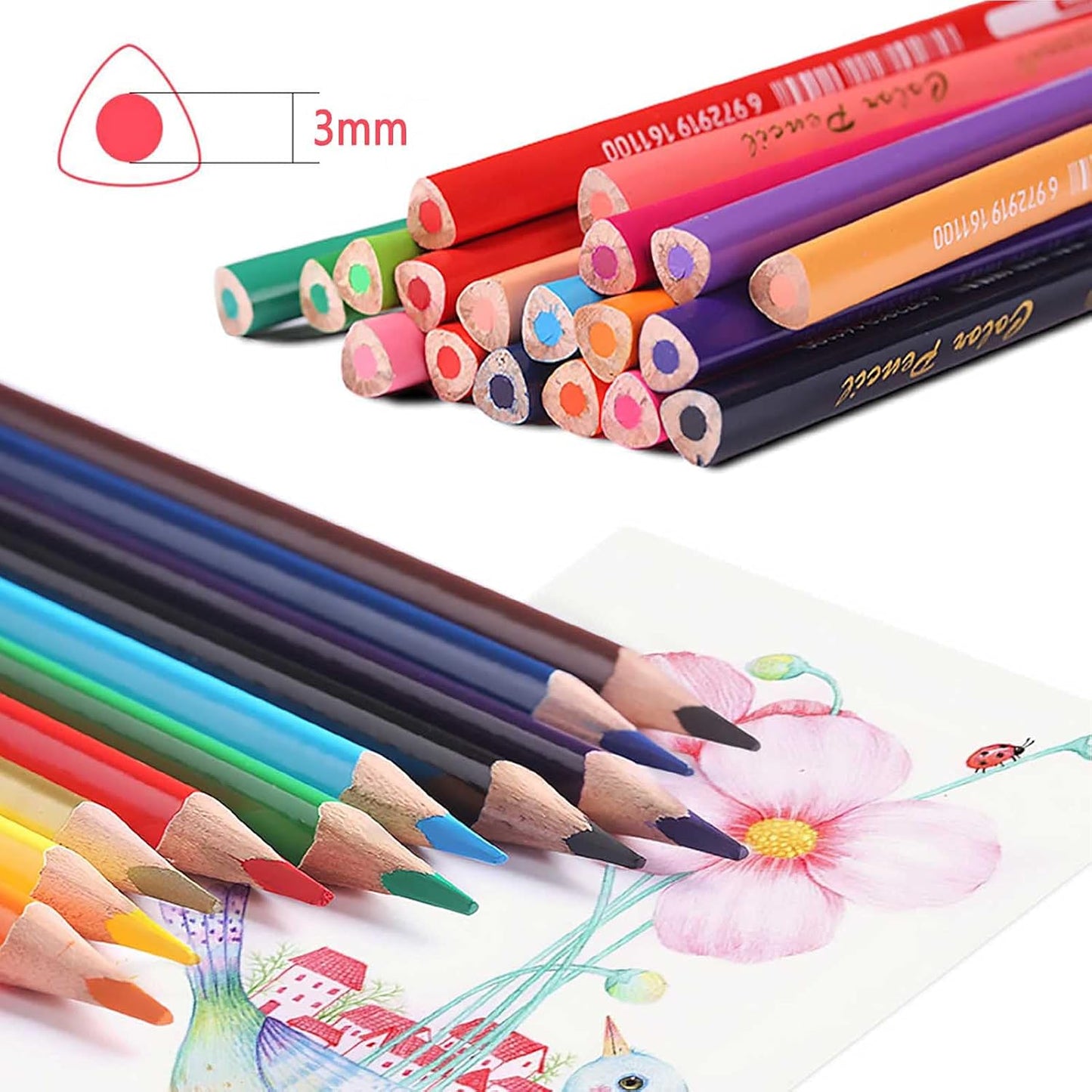 Tin Case Oil-Based Color Pens