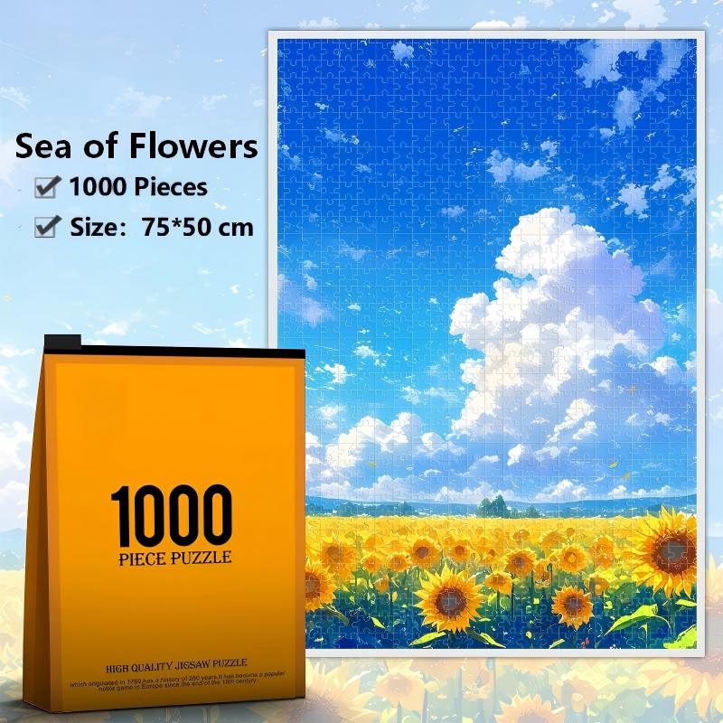 Sea of Flowers – 1000 Piece Puzzle