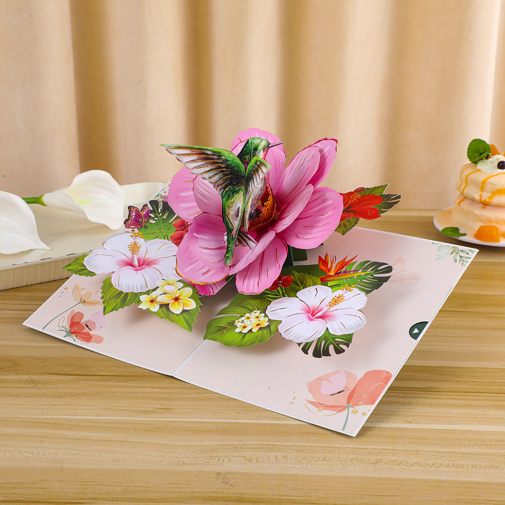 3D Butterfly Pop-Up Greeting Card