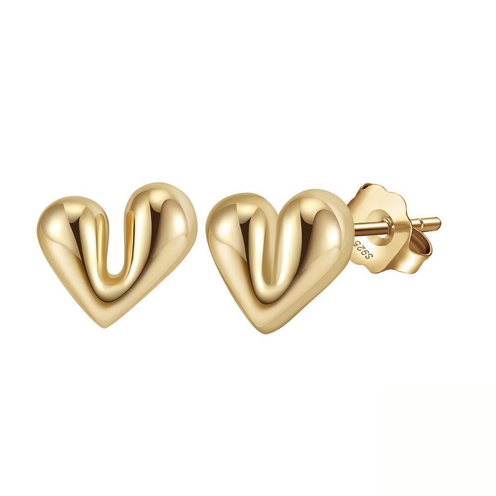 14K Gold Plated/18K Gold Vermeil Small Huggie Earrings for Women | 925 Sterling Silver Post, Comfortable & Hypoallergenic