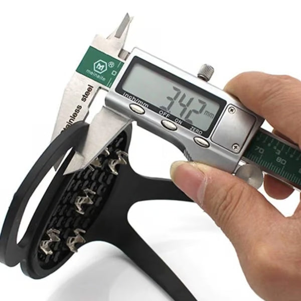 Grampos de gelo para sapatos e botas | Grampos antiderrapantes para caminhadas na neve e no gelo