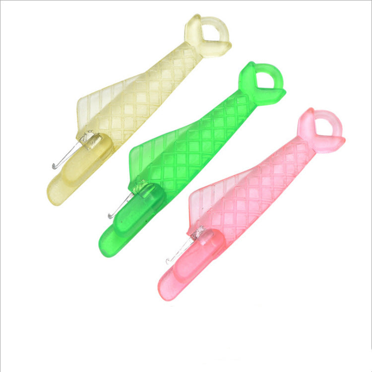 Ferramenta para passar linha na agulha em formato de peixe – Passar linha de forma rápida e fácil (pacote com 3)