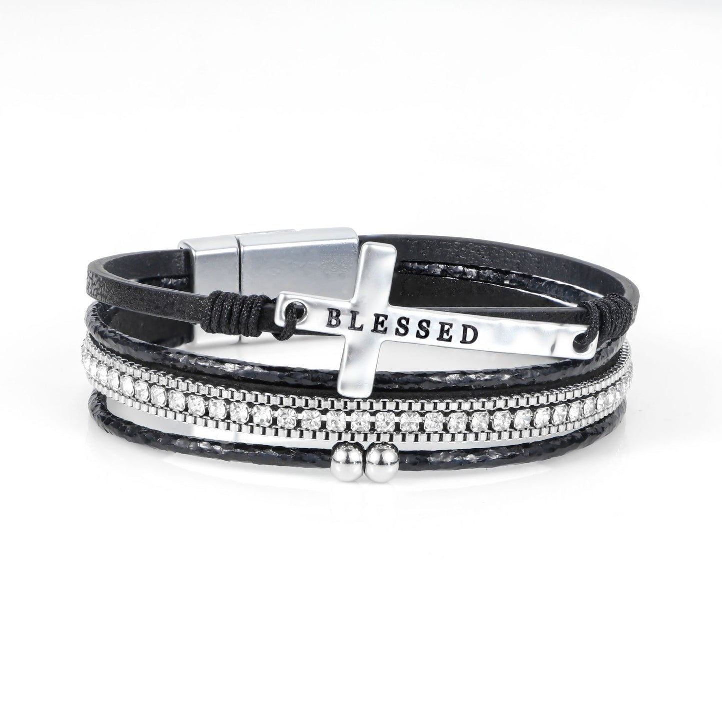 Boho Leather Wrap Bracelet