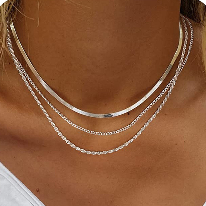 Triple Layer Necklace Collection