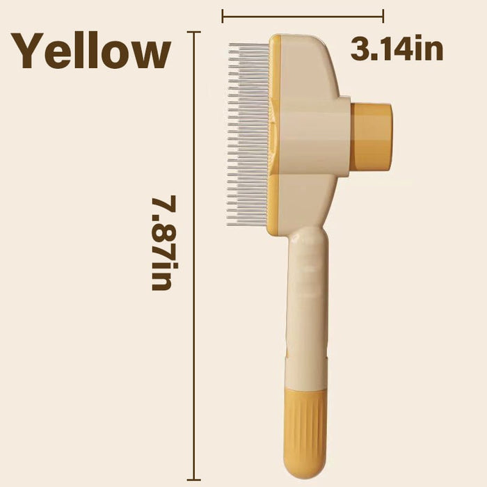 Self-Cleaning Flea Comb for Pets | Pet Grooming Brush