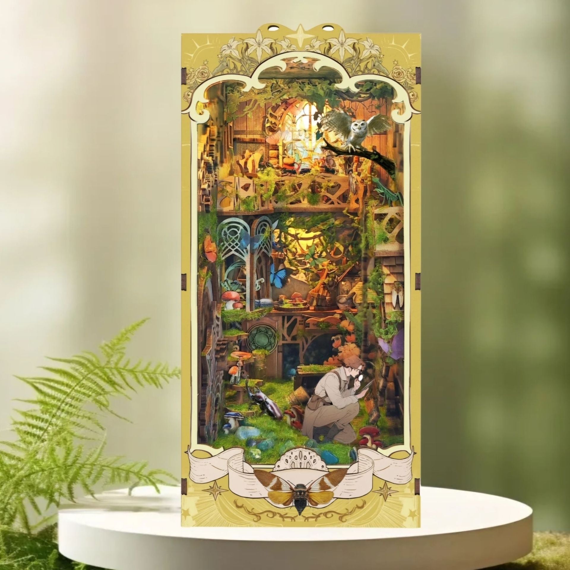 Insect Story-DIY 3D Book Nook Model Kit