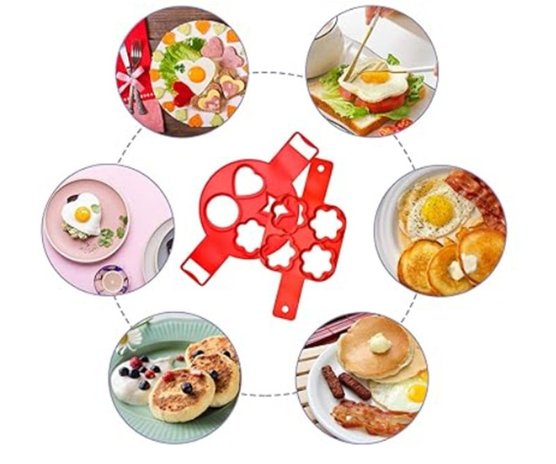 Silicone Pancake and Egg Frying Mold