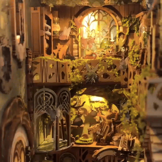 Insect Story-DIY 3D Book Nook Model Kit