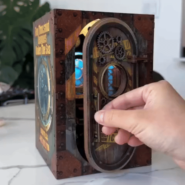Deep Sea Adventure-DIY 3D Book Nook Model Kit