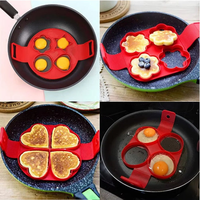 Silicone Pancake and Egg Frying Mold
