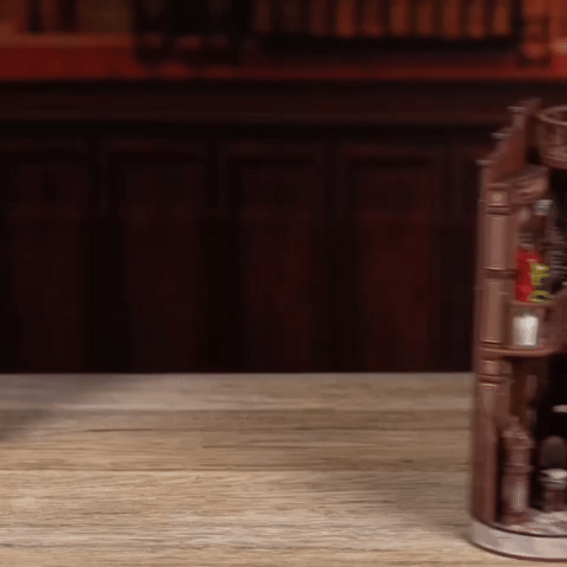 Dreamy Book Hall-DIY 3D Book Nook Model Kit