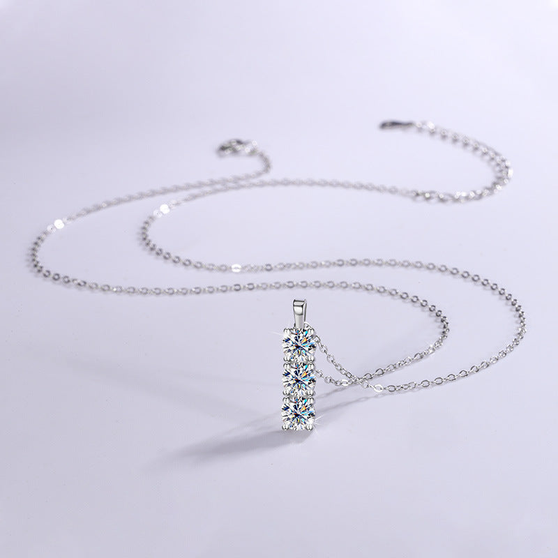 Eternal Three-Stone Necklace