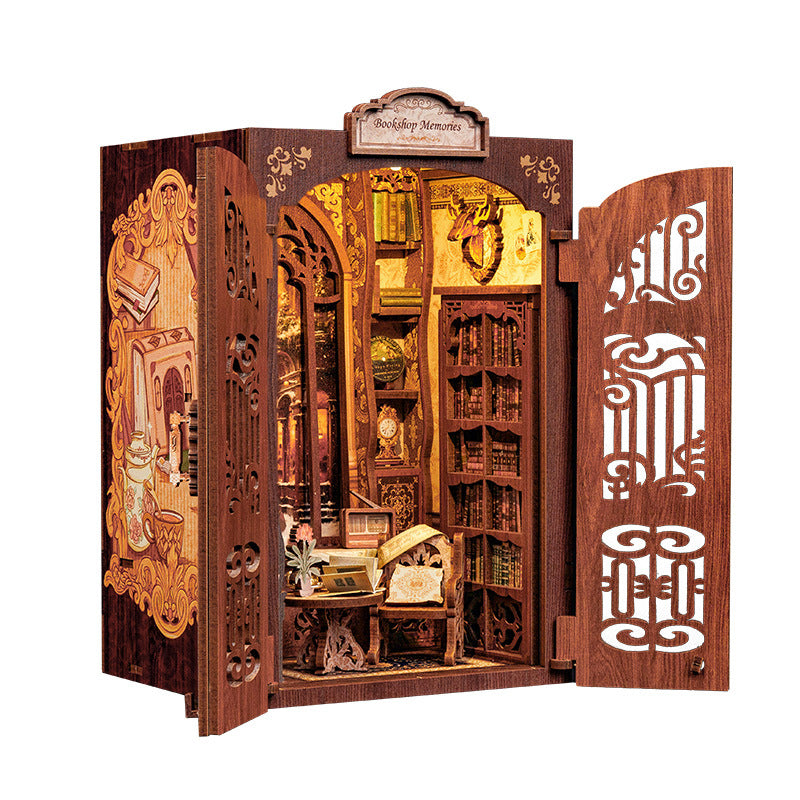Bookshop Memories-DIY 3D Book Nook Model Kit