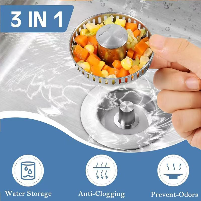 Upgraded Kitchen Sink Drainer