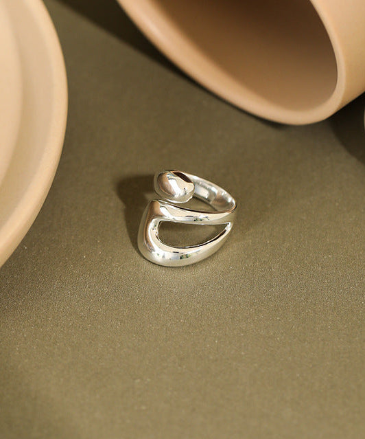 Teardrop Hollow Ring