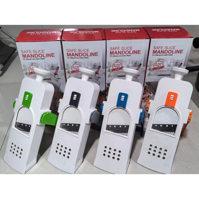 Safe Mandoline Slicer 5 in 1 Vegetable Chopper
