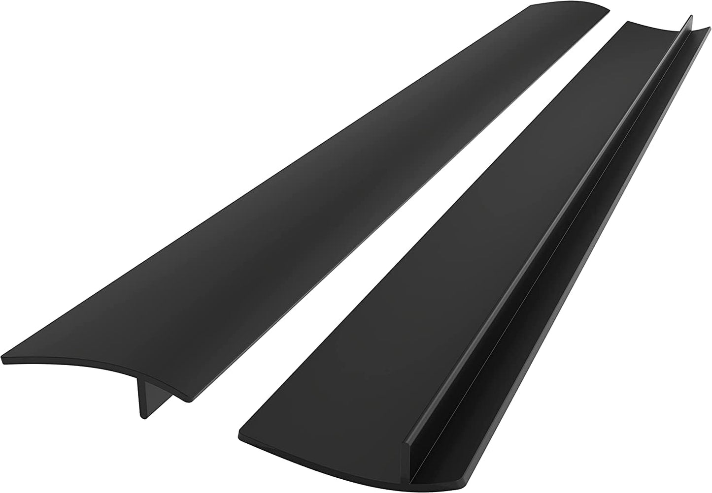 Stove Gap Covers – Silicone & Stainless Steel Kitchen Gap Filler (2 Pack, Easy Clean & Heat Resistant)