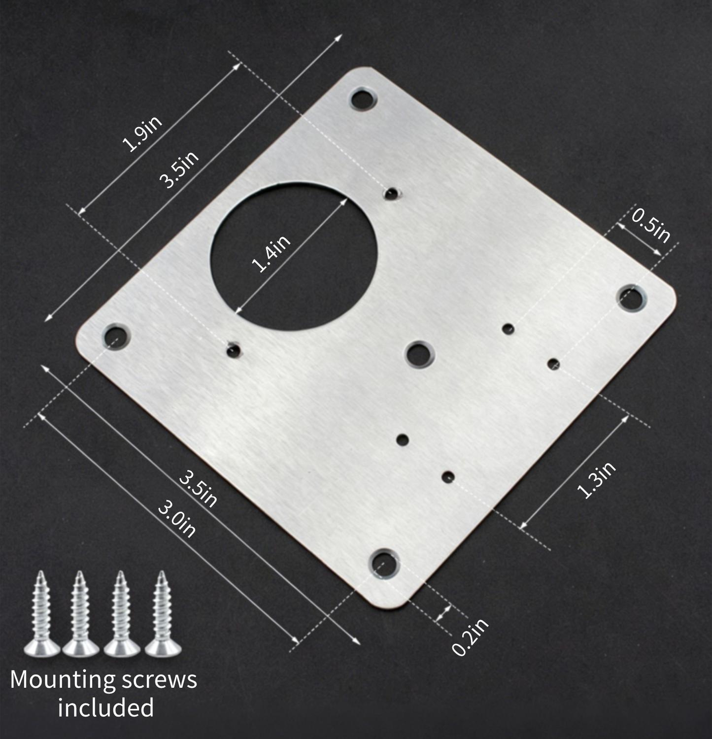 Heavy Duty Stainless Steel Cabinet Hinge Repair Kit
