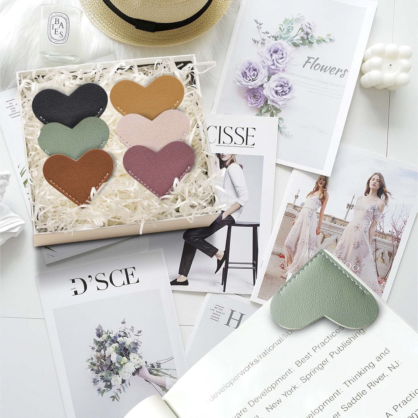 Heart-shaped Bookmarks(Buy 3, Get 3 Free)