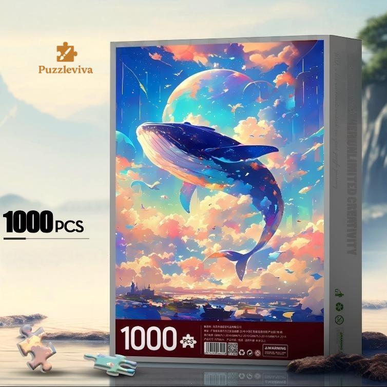 La ballena que se convirtió en isla – Rompecabezas de 1000 piezas 