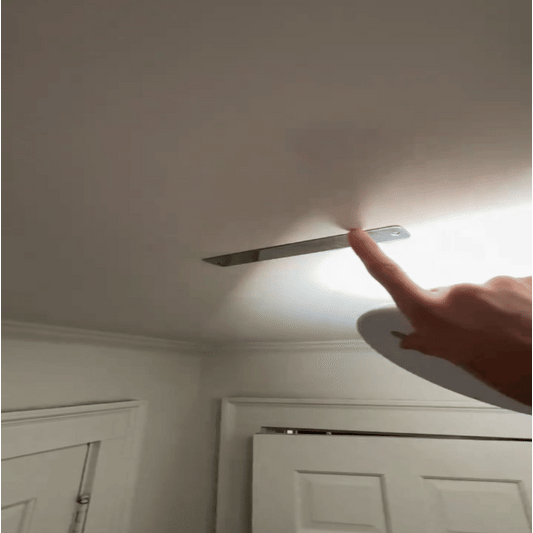 Smart Wireless Ceiling Light | 3-Second Magnetic Setup (Damage Free & Rechargeable）
