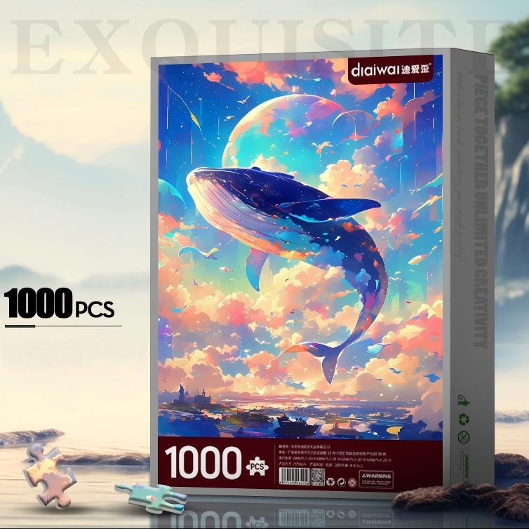 The Whale Who Became an Island – 1000 Piece Puzzle