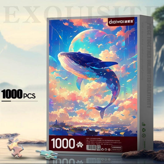 The Whale Who Became an Island – 1000 Piece Puzzle