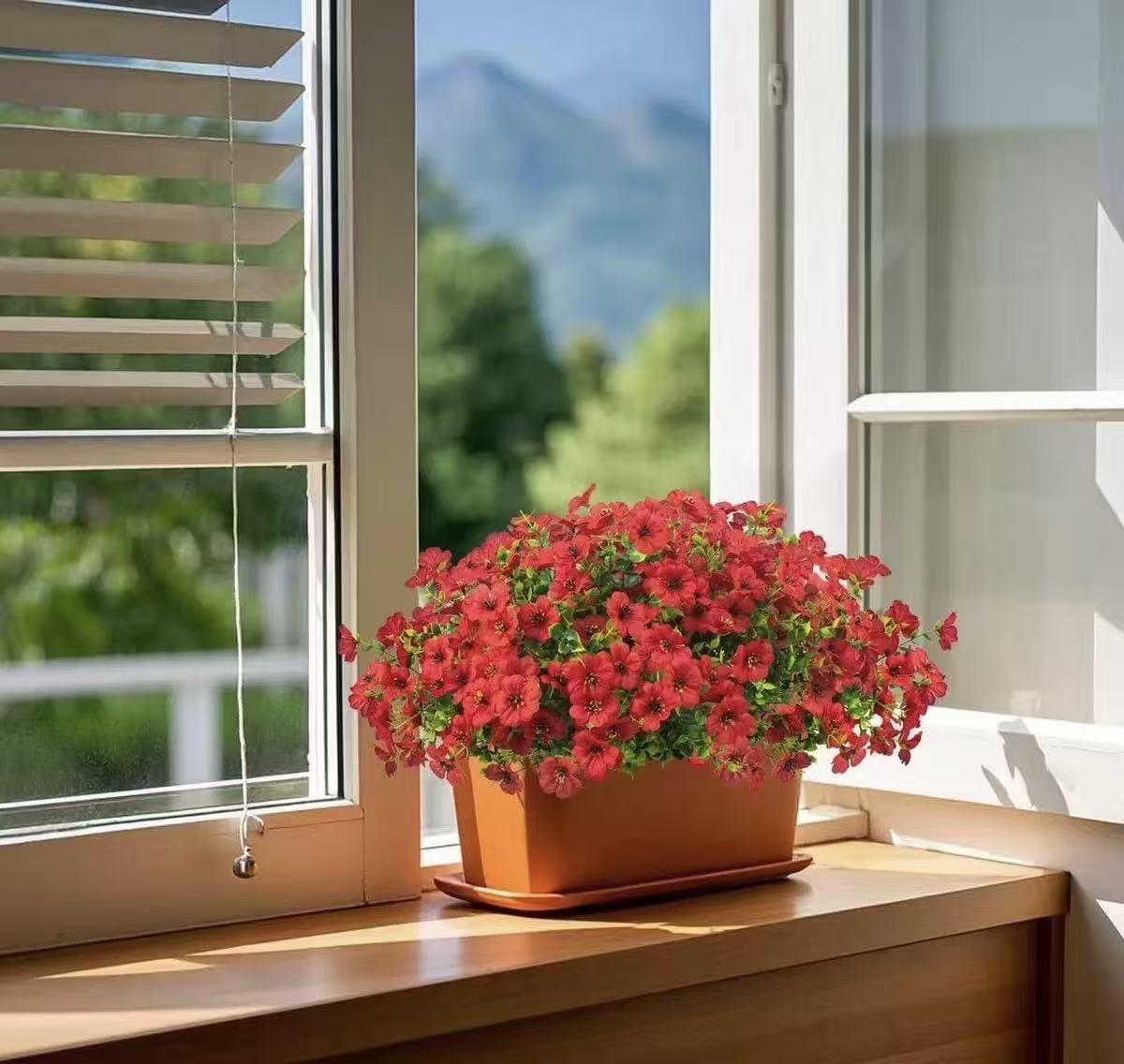 Lifelike Outdoor Flowers That Won’t Fade – No Watering, No Maintenance