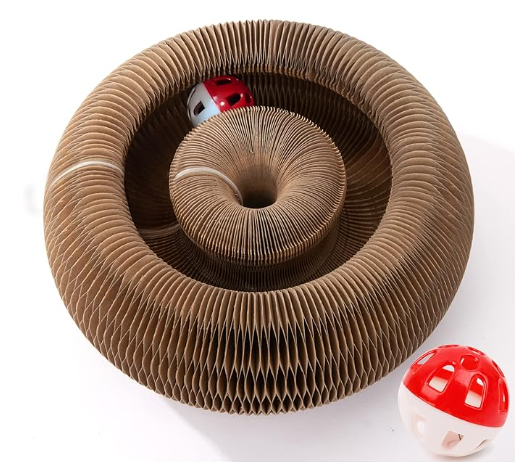 Accordion Cat Scratcher