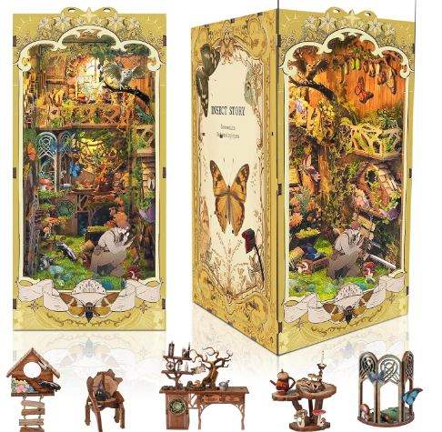 Insect Story-DIY 3D Book Nook Model Kit