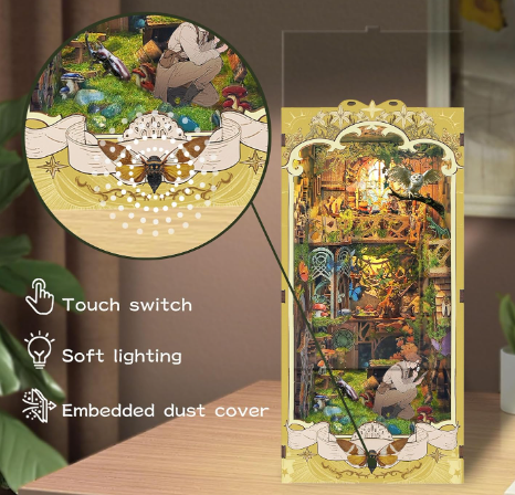 Insect Story-DIY 3D Book Nook Model Kit
