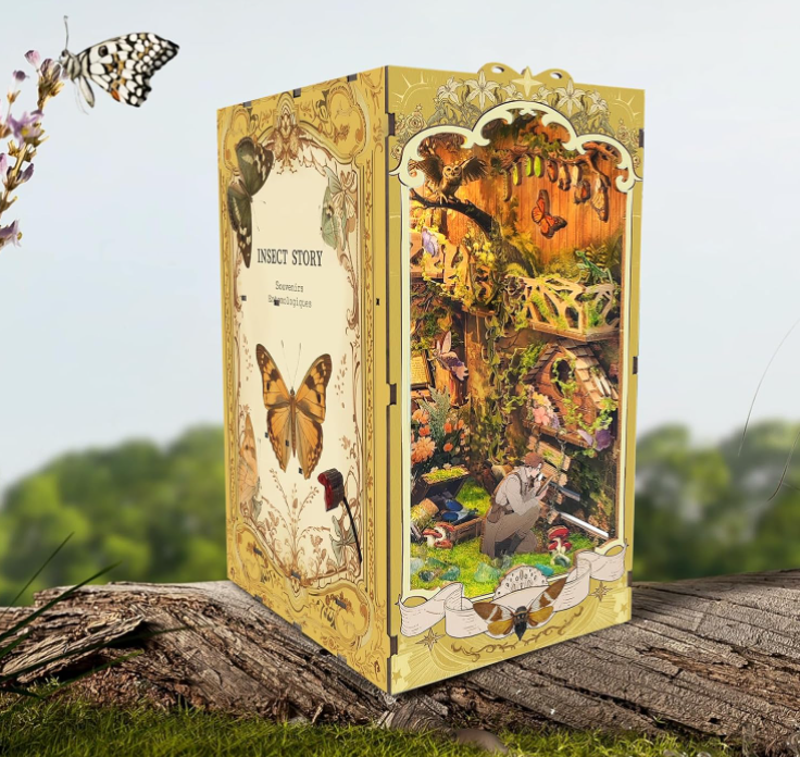 Insect Story-DIY 3D Book Nook Model Kit