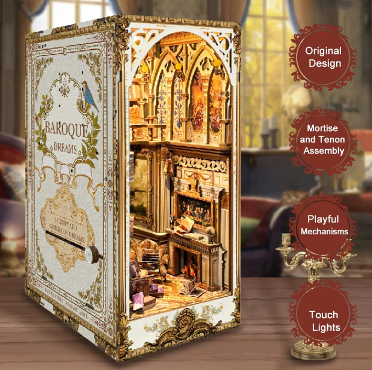 Gorgeous Manor- DIY3D Book Nook Model Kit