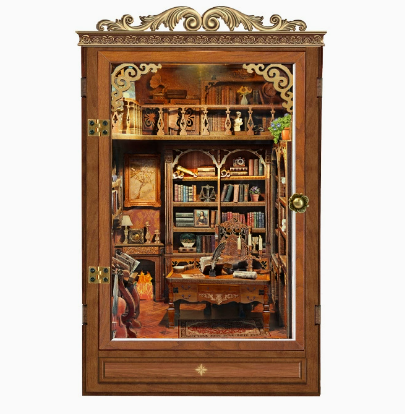 Timeless Book House-DIY 3D Book Nook Model Kit
