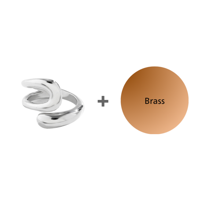 Teardrop Hollow Ring