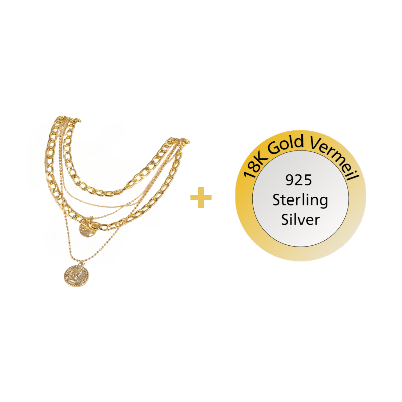 Layered Pendant Necklace
