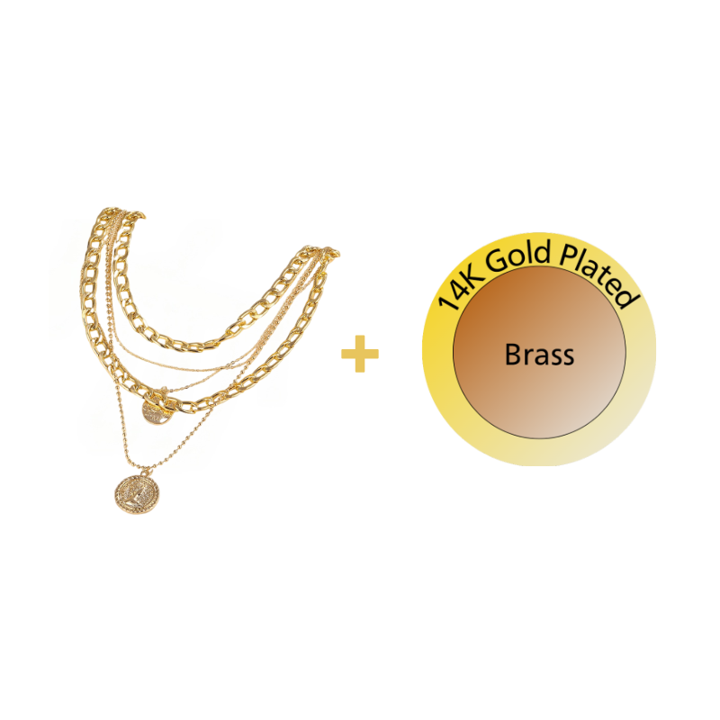 Layered Pendant Necklace