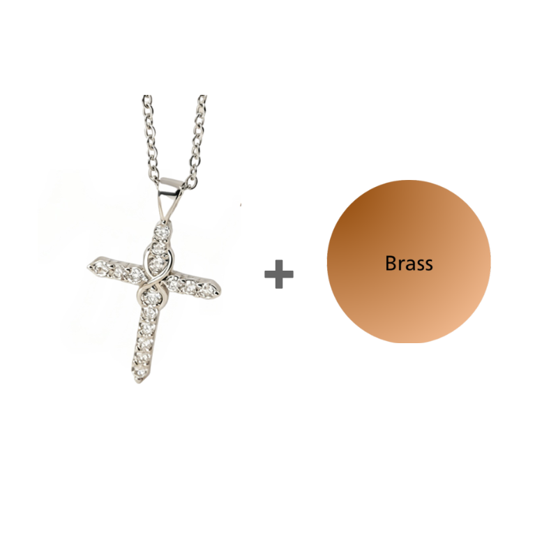 Sparkle Cross Necklace