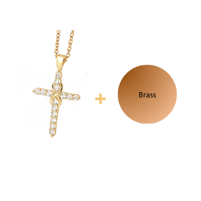 Sparkle Cross Necklace