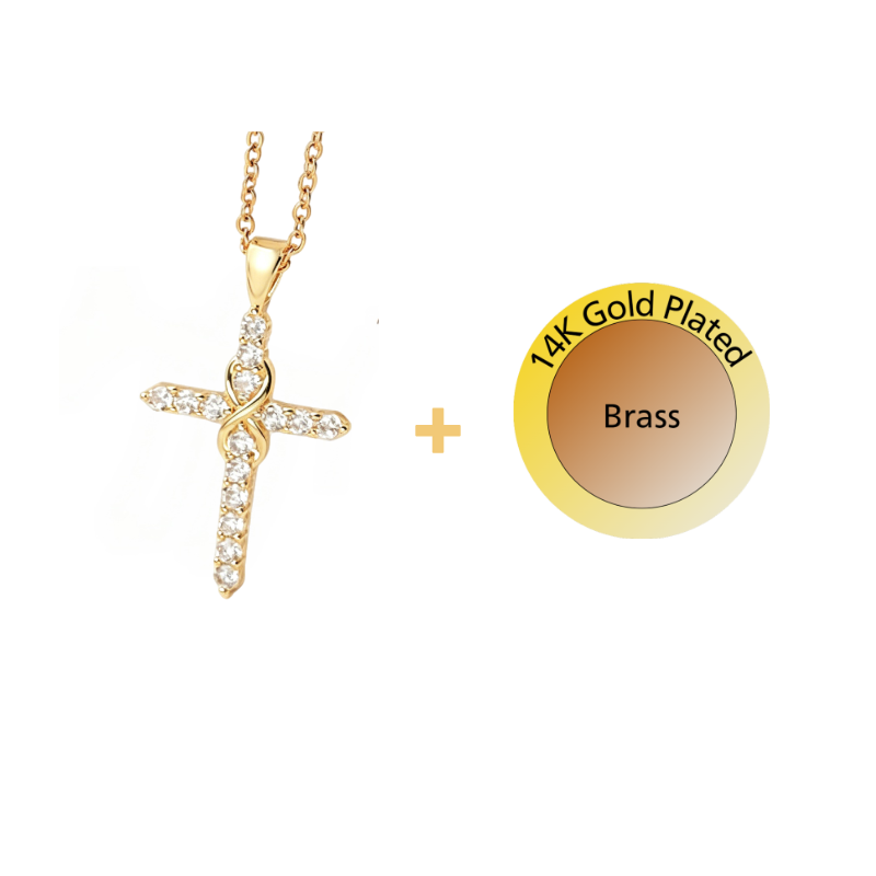 Sparkle Cross Necklace