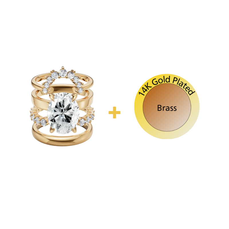 4-Piece Stackable Ring Set