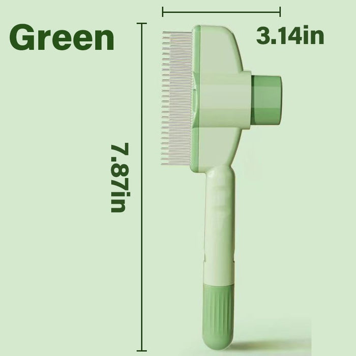 Self-Cleaning Flea Comb for Pets | Pet Grooming Brush