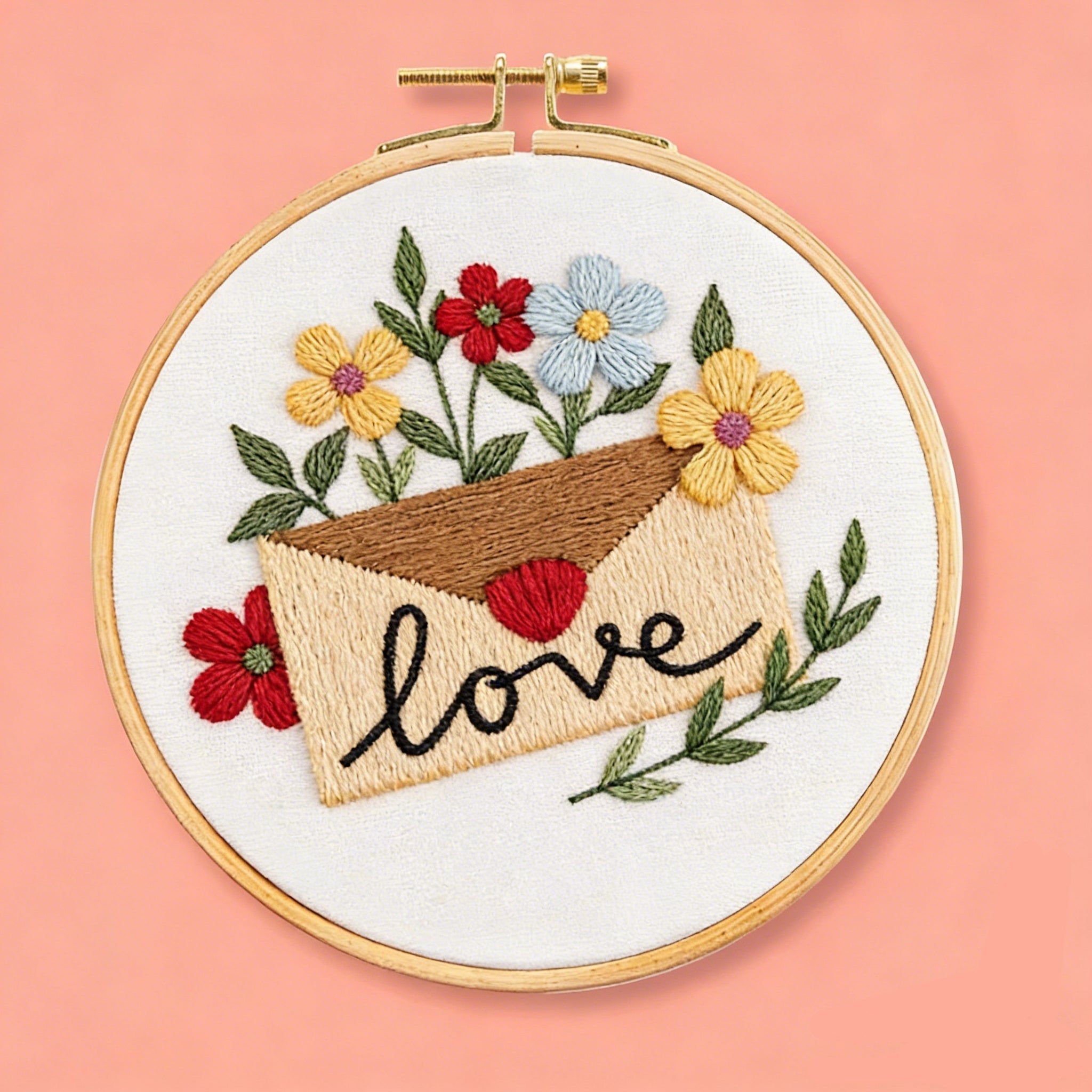Love Letter Embroidery Kit