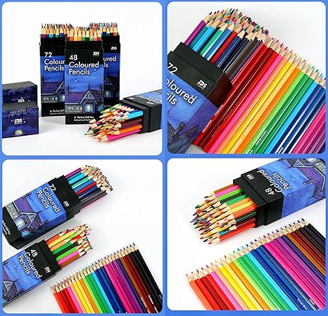 Cardboard Box Oil-Based Color Pens
