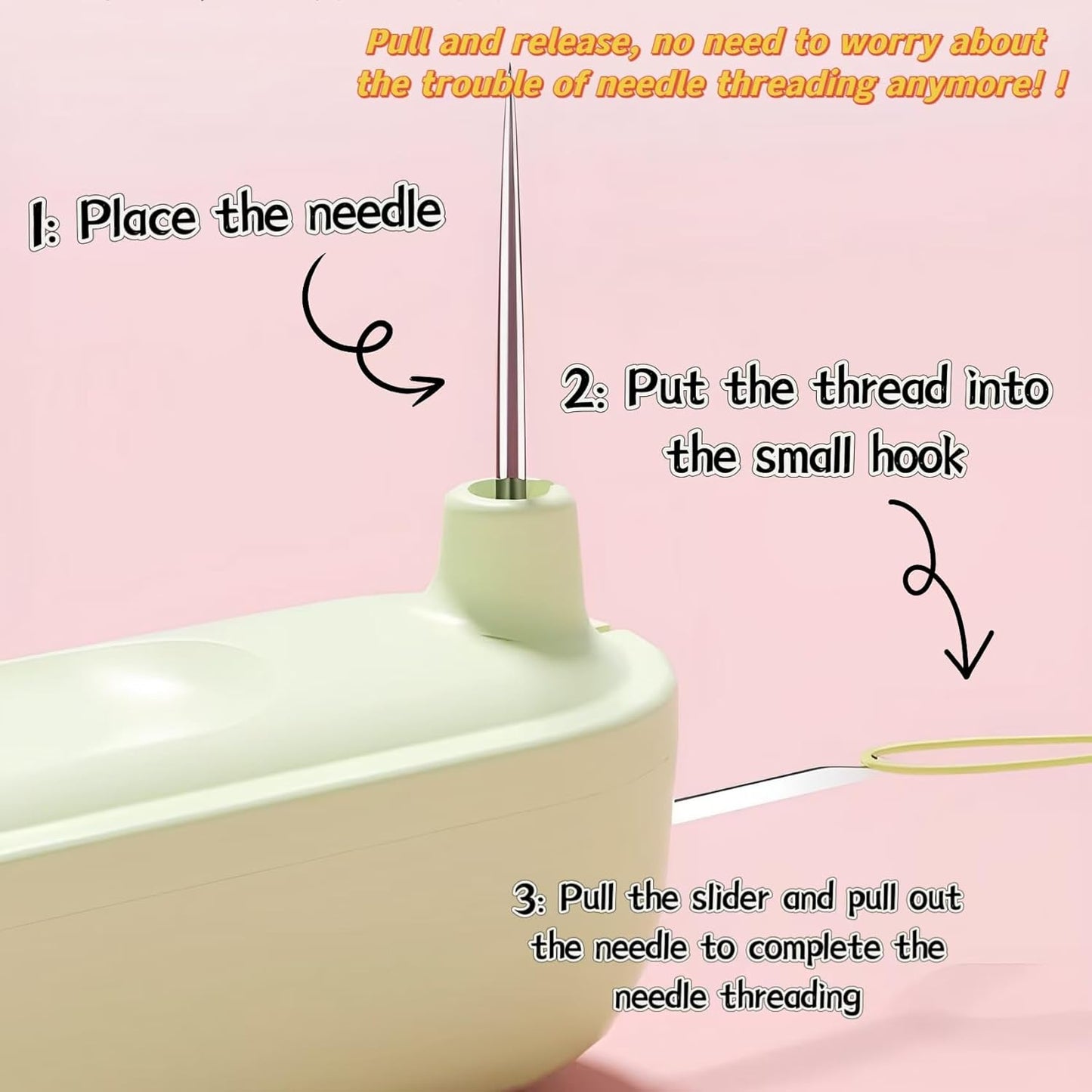 2-in-1 Needle Threader and Stitch Remover