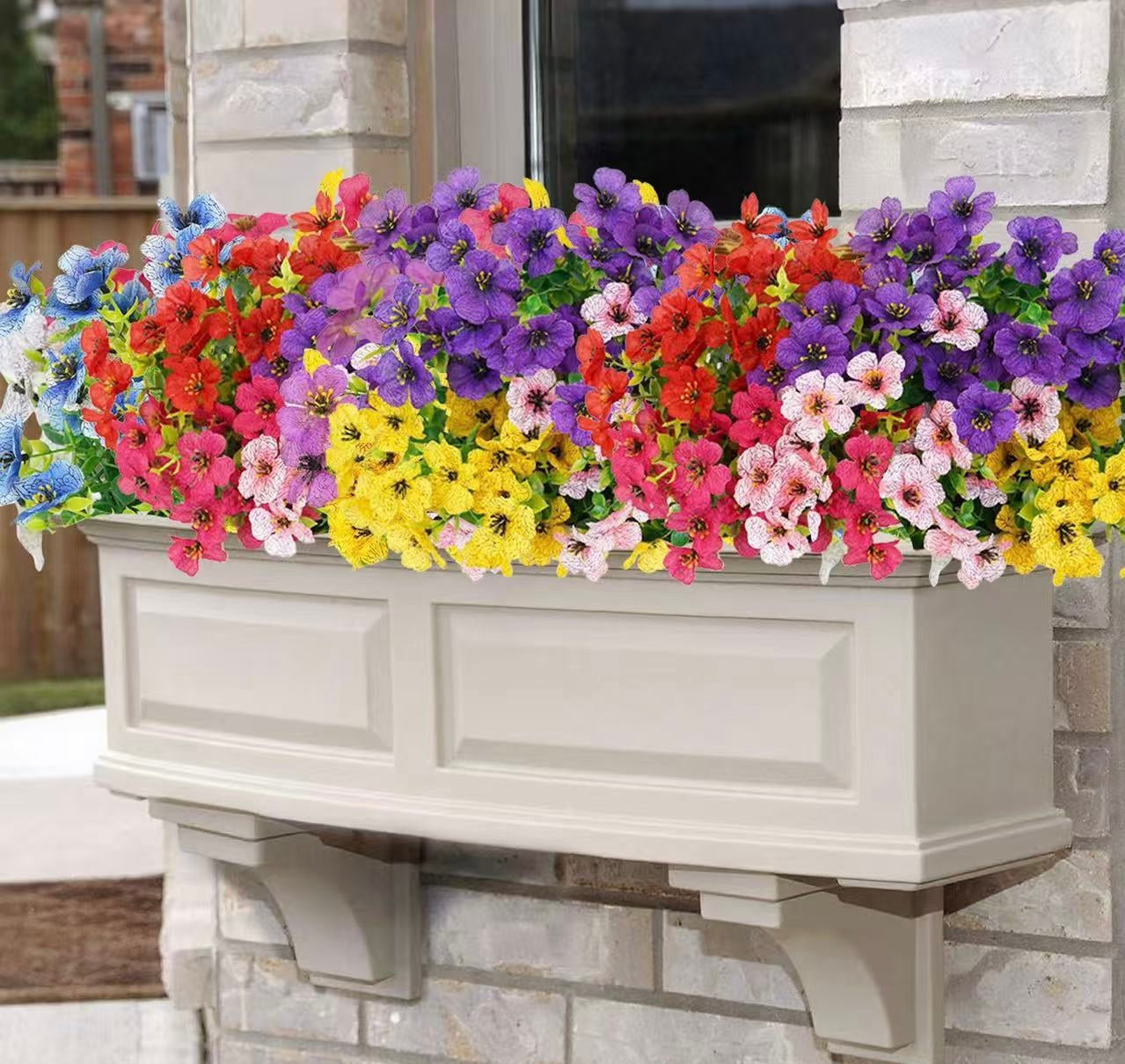 Lifelike Outdoor Flowers That Won’t Fade – No Watering, No Maintenance