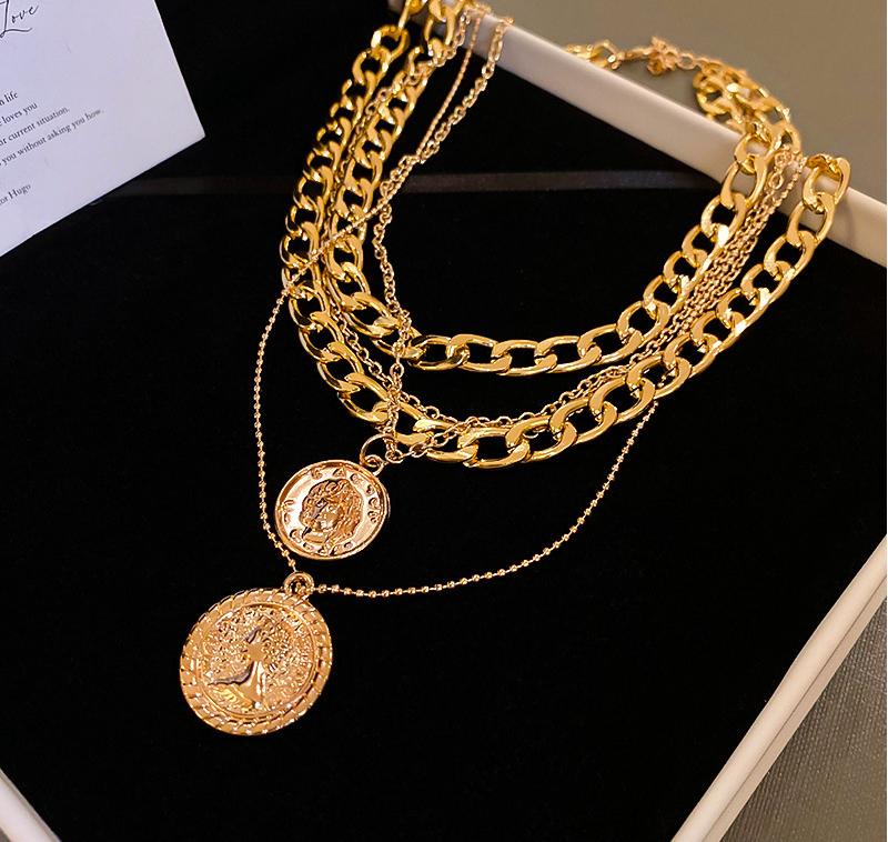 Layered Pendant Necklace