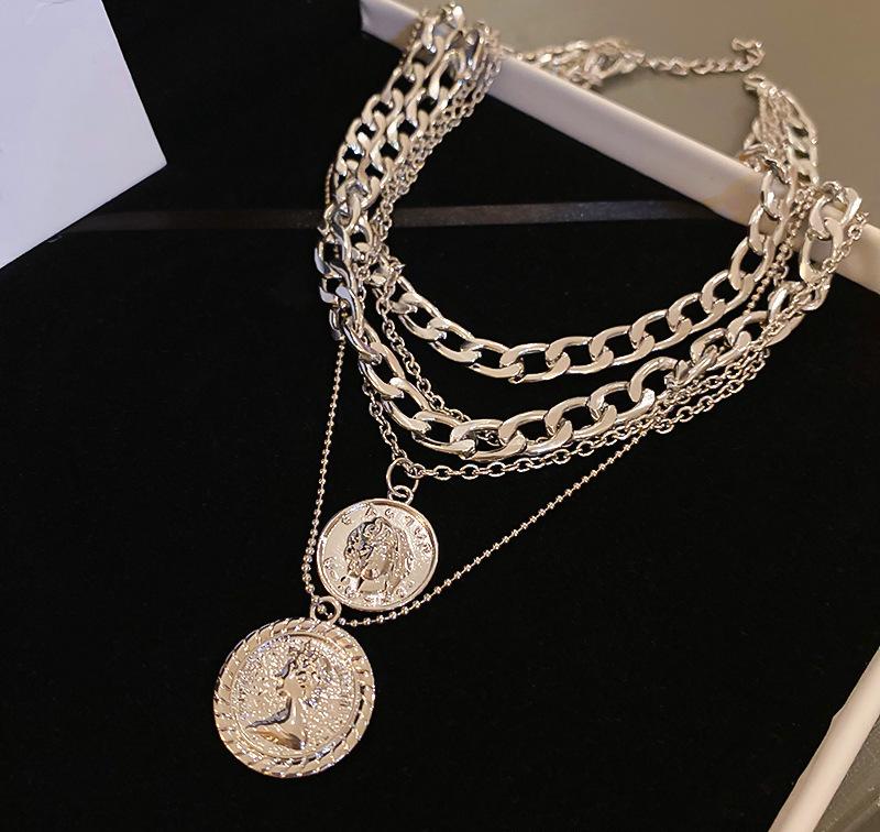 Layered Pendant Necklace