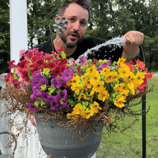 Lifelike Outdoor Flowers That Won’t Fade – No Watering, No Maintenance
